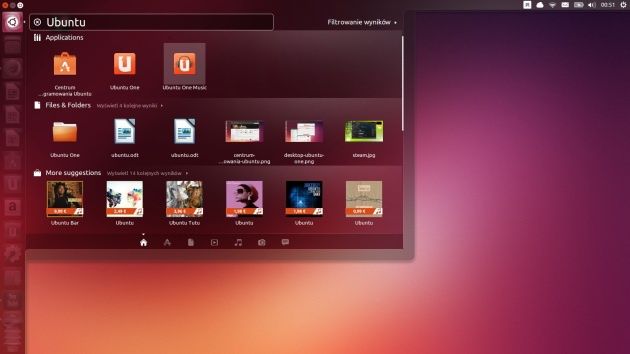 Ubuntu 13.10 unity dash