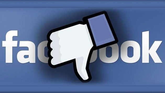 Facebook „Nie lubię tego”
