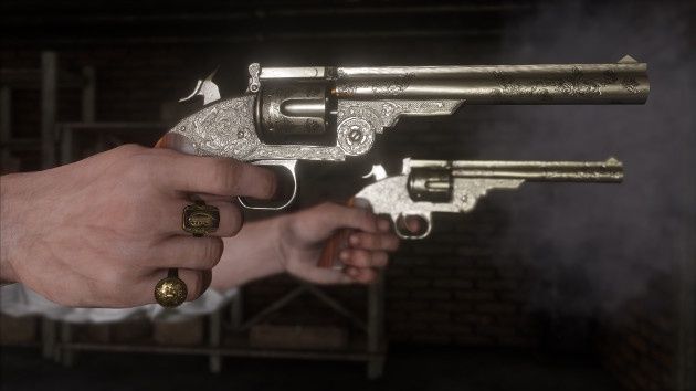 Red Dead Redemption 2 rewolwer