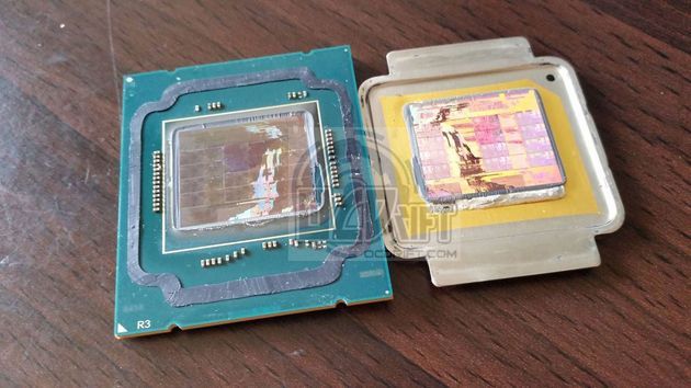 Intel Core i7-5960X EE procesor Haswell-E - odpromiennik ciepła IHS