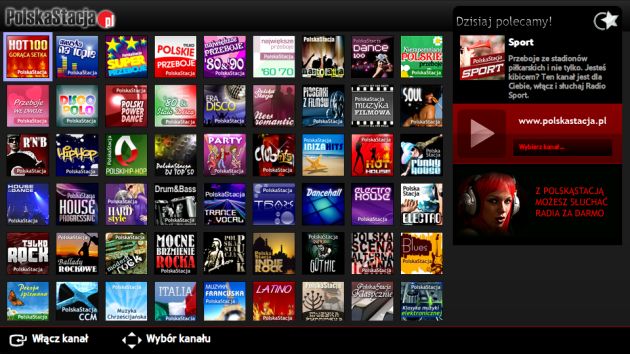 PolskaStacja.pl radio platforma Samsung Smart TV