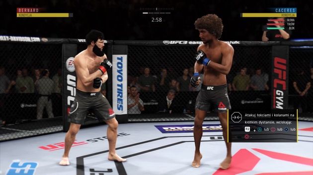 EA Sports UFC 3 - nauka ataków