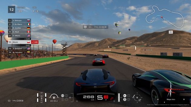 Gran Turismo Sport - wyścig sieciowy