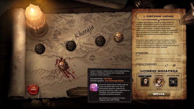 Conan Unconquered - opis misji i wybór bohatera