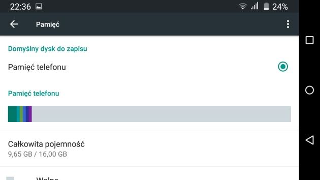 TP-Link Neffos C5 pamięć