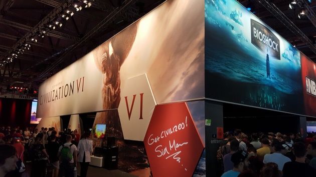 Gamescom 2016 - pawilon Civilization VI