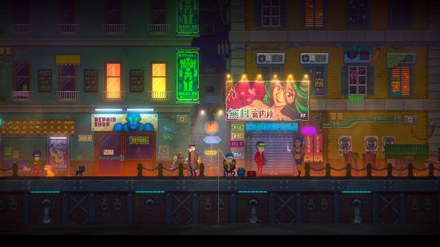 Tales of the Neon Sea - cyberpunkowy klimat