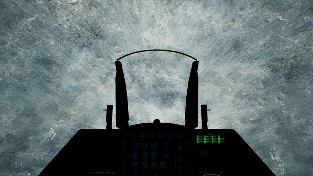 Ace Combat 7: Skies Unknown - oblodzenie kokpitu