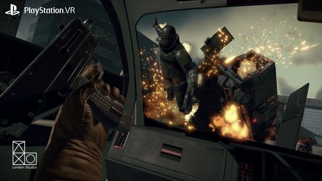 PlayStation VR - w London Heist dużo się dzieje