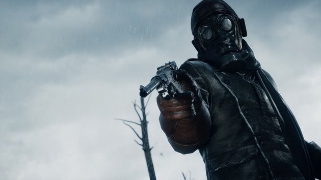 Realizm w Battlefield 1 - maska w grze