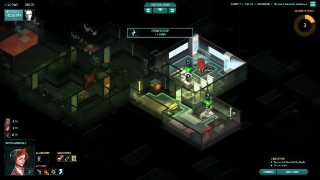 Invisible, Inc. – podgląd