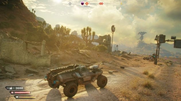 Rage 2 - pustynna równina
