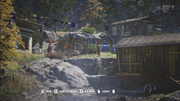 Far Cry 4 -namierzanie przeciwników