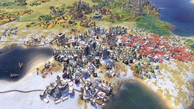 Civilization VI: Rise and Fall screen miasto