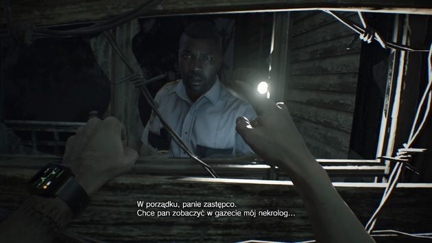 Resident Evil VII - widok z oczu bohatera
