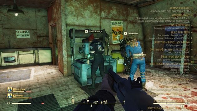 Fallout 76 - wspólne tworzenie