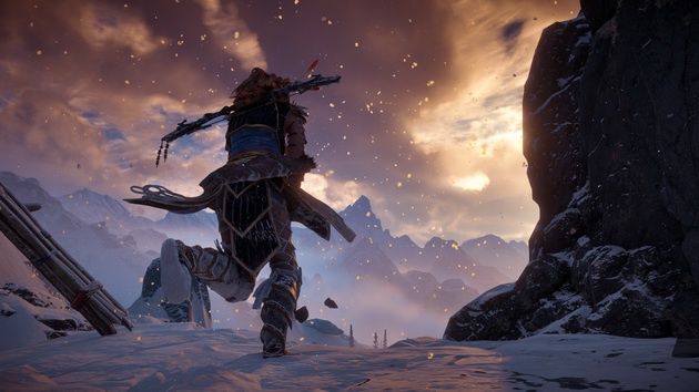 Horizon Zero Dawn: The Frozen Wilds - bieg ku zachodzącemu słońcu