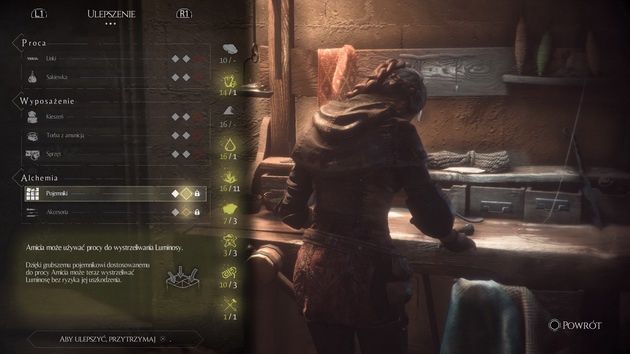 A Plague Tale: Innocence - warsztat i ulepszenia