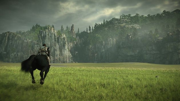 Shadow of the Colossus - jazda ku górom