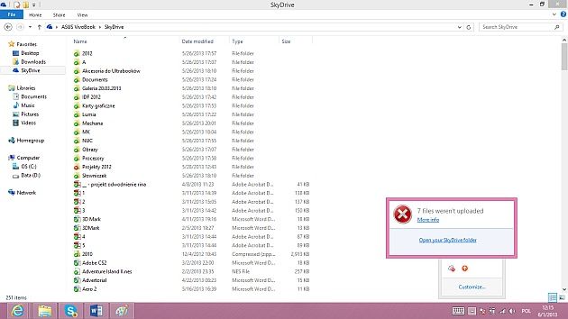 Funkcje sieciowe Windows 8