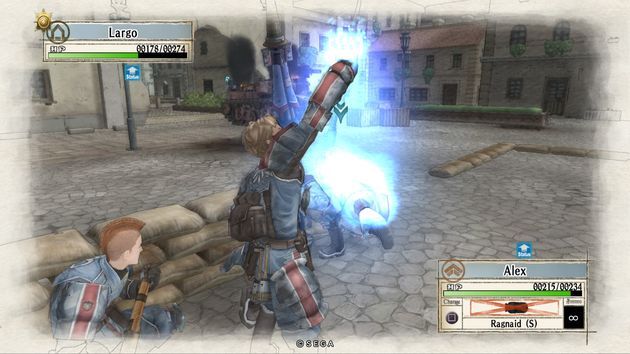 Valkyria Chronicles Remastered - podczas walki