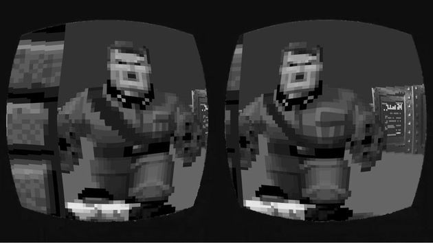 Wolfenstein 3D mono VR