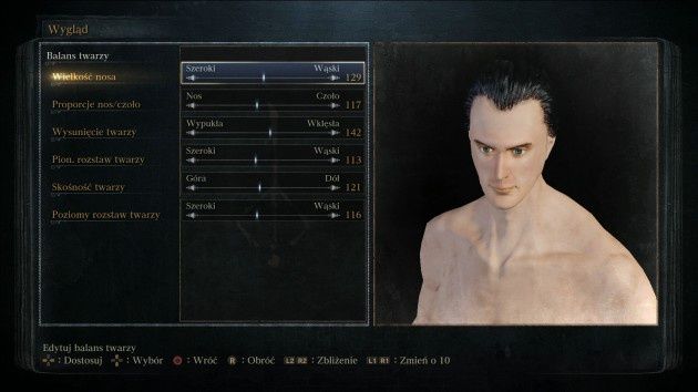 Bloodborne – tworzenie postaci