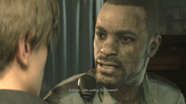 Resident Evil 2 remake - porucznik Marvin Branagh