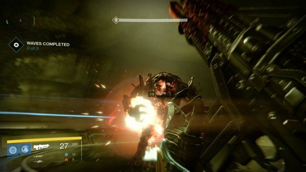 Destiny: House of Wolves - wybuch potwora
