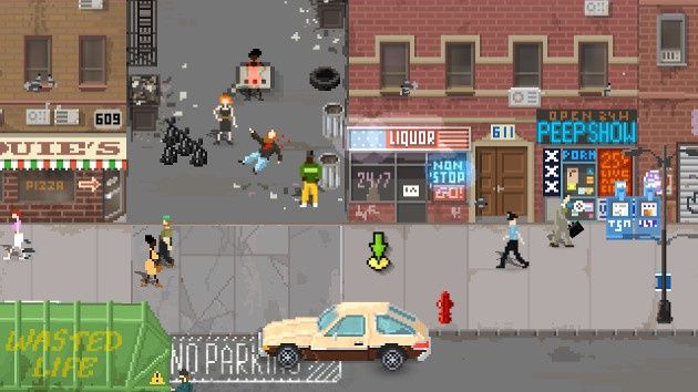 Beat Cop interfejs