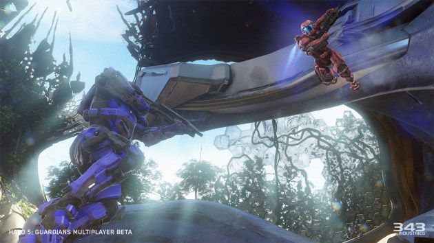 Halo 5: Guardians - wspinanie się na budynek