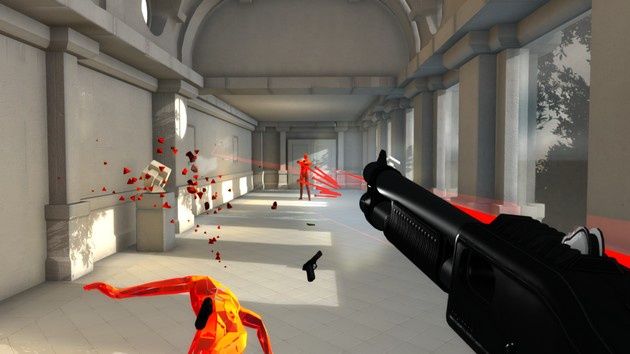 Superhot gra screen