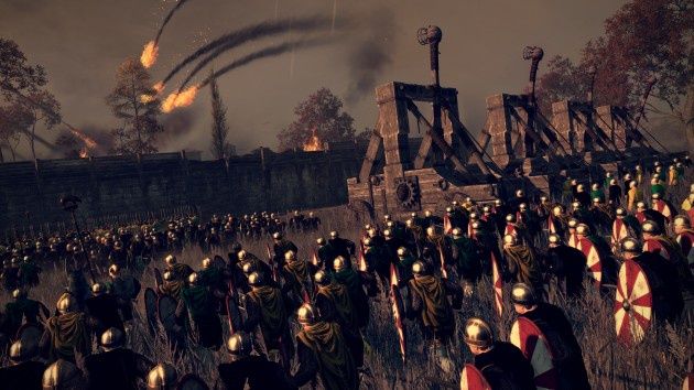 Total War: Attila intro prtzed bitwą