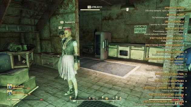 Fallout 76 - granie w grupie