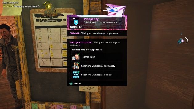 Far Cry New Dawn - ulepszanie bazy