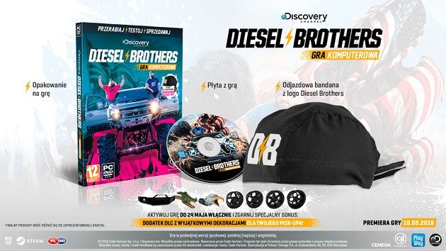 Discovery: Diesel Brothers pudełko