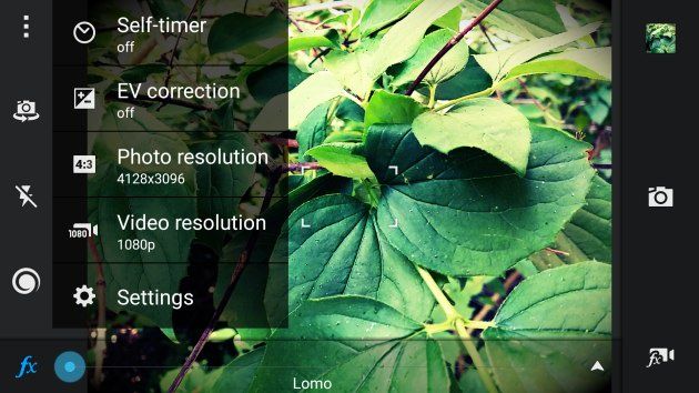 Camera MX aplikacja aparat smartfon okno