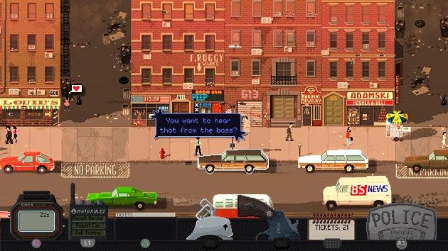 Beat Cop screen