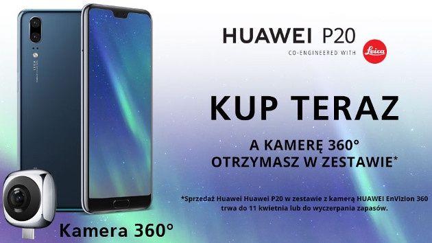 Huawei P20 promocja