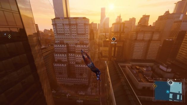 Spider-Man - bujanie się na pajęcznie