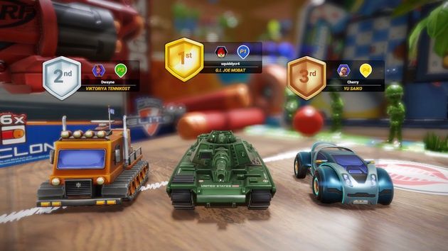 Micro Machines: World Series - miejsca na podium