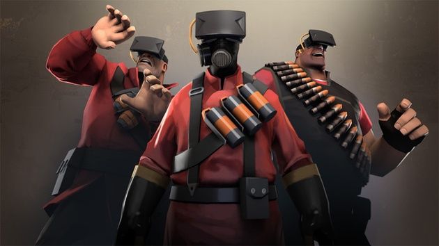 vr oculus rift okulary wirtualna rzeczywistość team fortress 2
