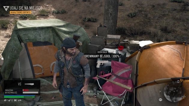 Days Gone - błąd wyświetlania ikony broni