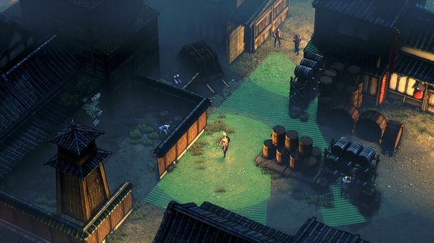 Shadow Tactics - zasięg wzroku