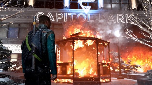 Detroit: Become Human - Marcus i płonąca altana