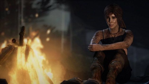 Tomb Raider - ładny screen z gry