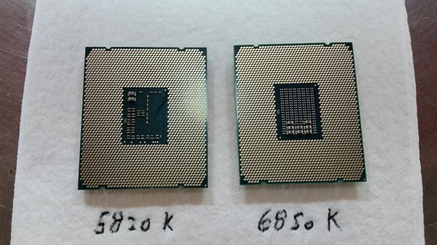 Intel Core i7-5820K i Core i7-6850K porównanie procesorów