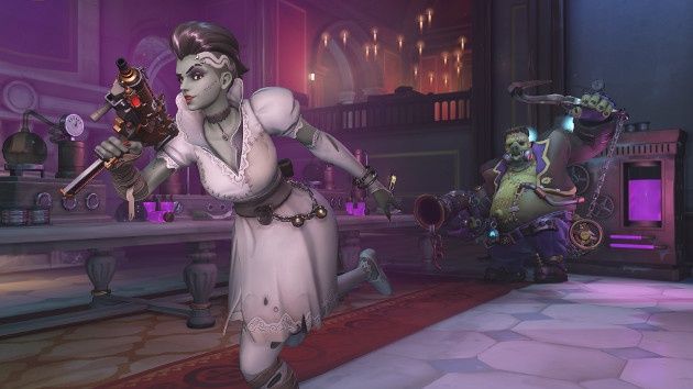 Overwatch Halloween screen