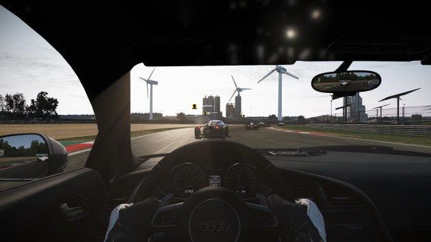 Project Cars – widok z wnętrza