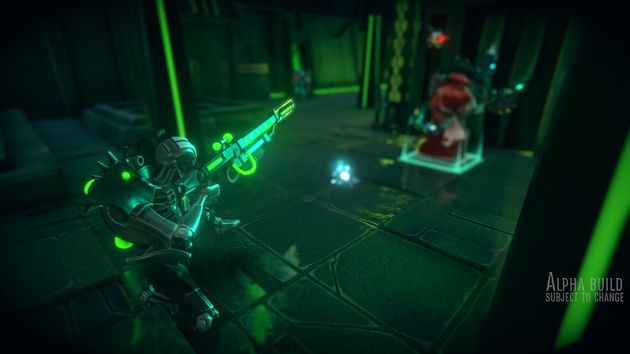 Warhammer 40:000: Mechanicus - zbliżenia podczas strzałów